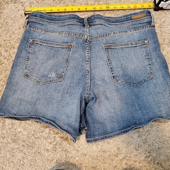 PILCRO and the Letterpress Conservative Jean Shorts - Picture 4 of 11